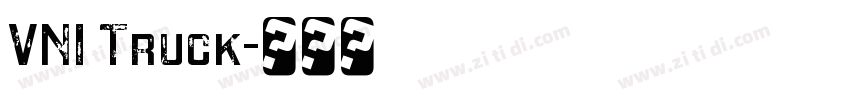 VNI Truck字体转换